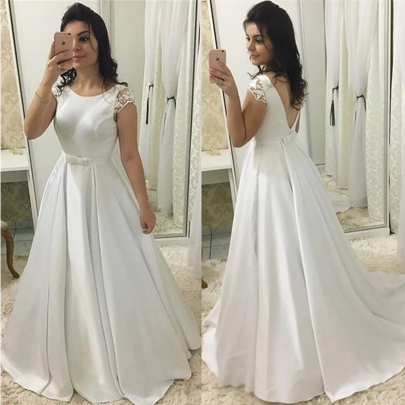 2019 сексуальное вечернее платье с открытой спиной и коротким рукавом Длинное