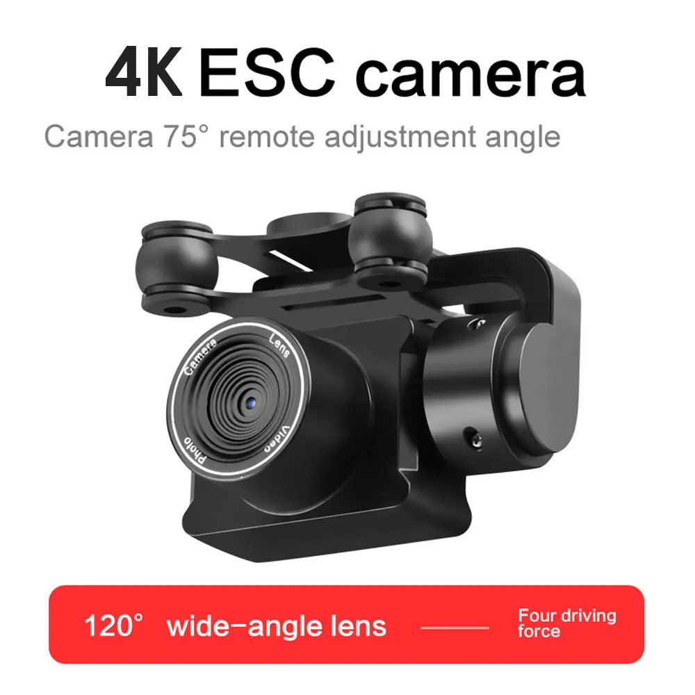 Радиоуправляемый квадрокоптер S32T Дрон 4K HD ESC широкоугольная камера WIFI FPV высота