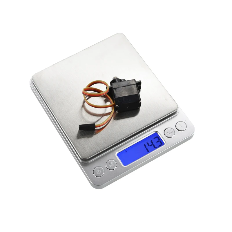 4 шт./лот Flash hobby 13g 9025 цифровой микро сервопривод GS-D9025MG с металлической шестерней 2