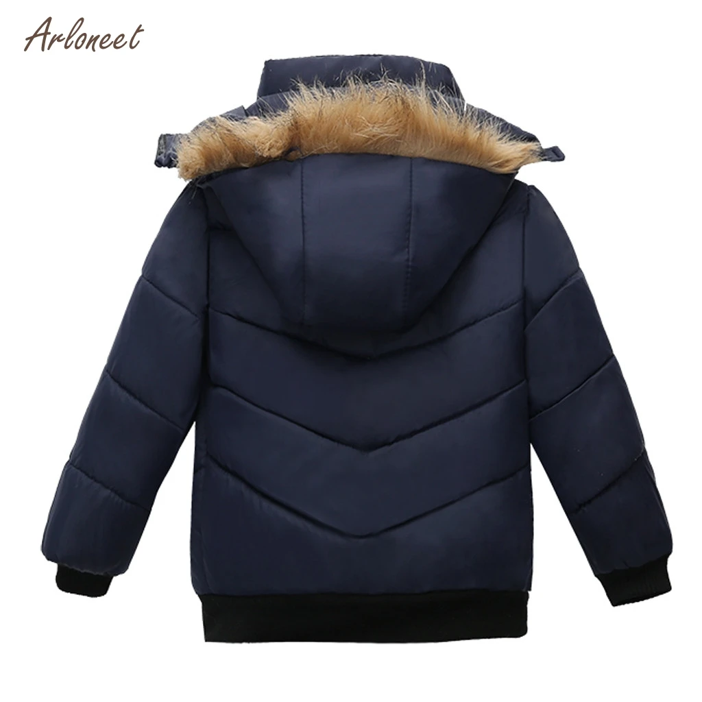 

ARLONEET Jackets Kids Coat Children Boys Girls Thick Coats Winter Warm Long Sleeve Baby Jackets Children Clothes Baby Clothes