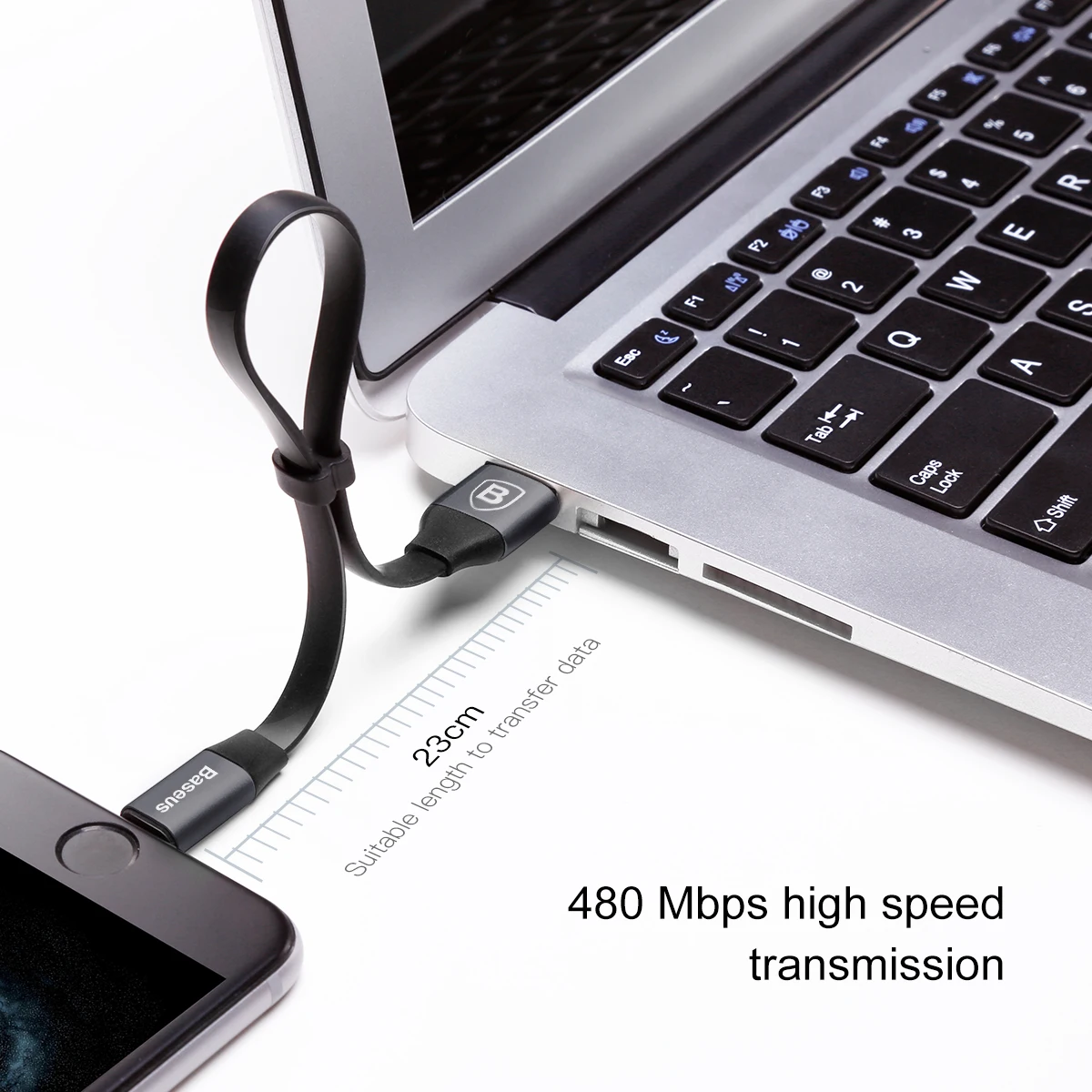 Baseus для iphone lightning Кабель короткий 20 см кабель для зарядного устройства для iphone xs max xr 8 7 6s plus 5S 11 pro ipad Быстрая зарядка данных 2A