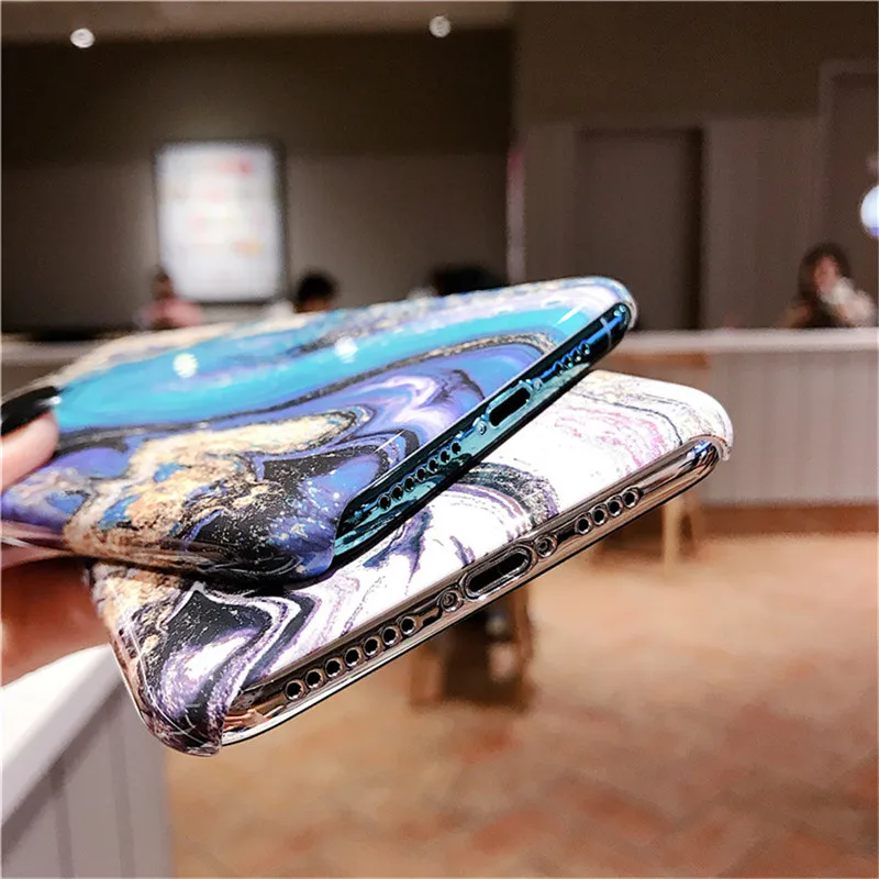 Lovebay противоударный крутой мраморный чехол для телефона iPhone X 11Pro XR XS Max 11 7 8 Plus