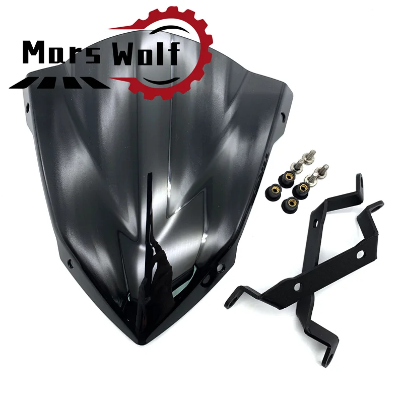 

Передний спортивный ветровой экран для мотоцикла, ветровой отражатель ветрового стекла, козырек для YAMAHA MT09 MT-09 2014 2015 2016 MT 09 FZ09