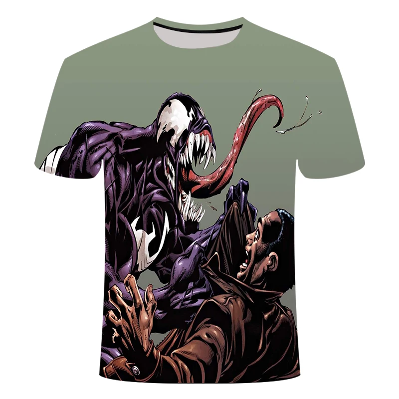 New Men/women T Shirts Venom Compression Shirt 3D Printed Summer Short Sleeve avenger sweatshirt gym hiphop large size 6XL