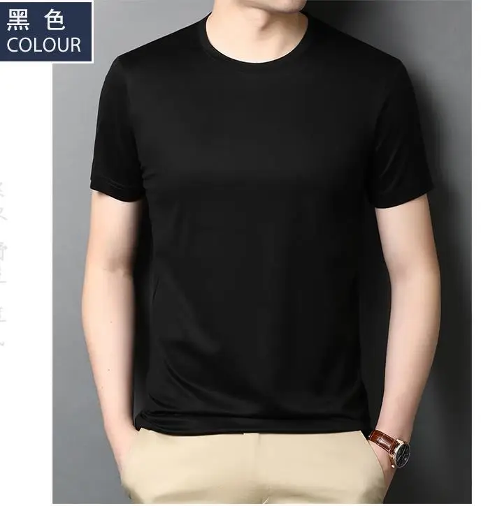 

2021 new Summer Tops Tees men O-Neck Cotton short-sleeved T shirt 202139