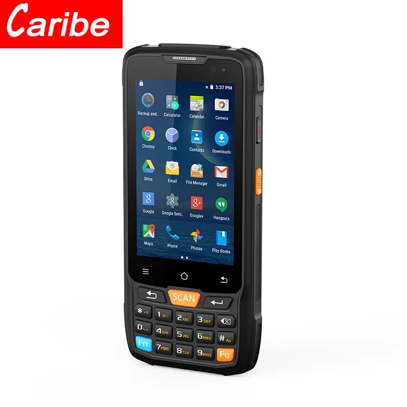 

Caribe PL-40L Android PDA 4 inch 1D 2D Barcode Scanner Industrial Handheld Terminal for Warehouse Inventory