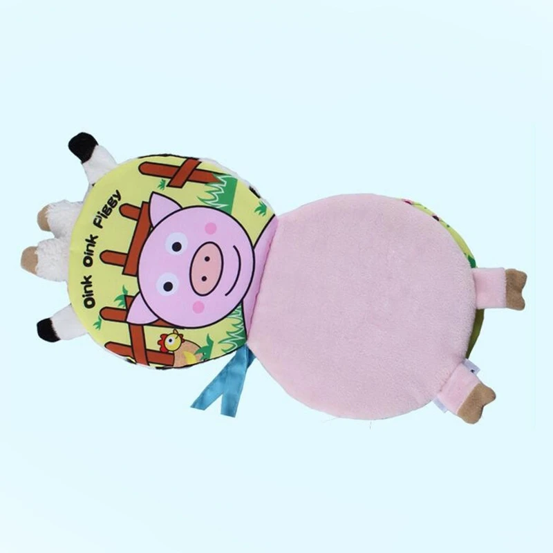 Jollybaby животные познание ног Ткань Книга игрушка активность детская книга ребенок