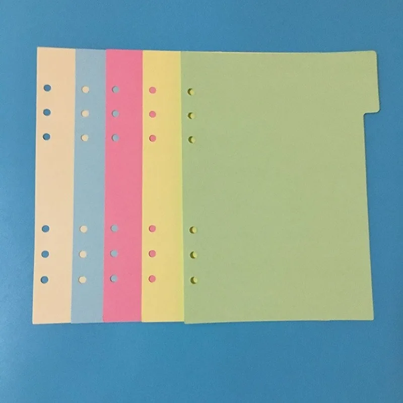 

Индексные разделители для блокнота Pelsone A5 A6, 5 шт