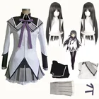 Волшебный костюм для косплея Akemi Homura-Puella Magi Madoka, волшебное платье и парик