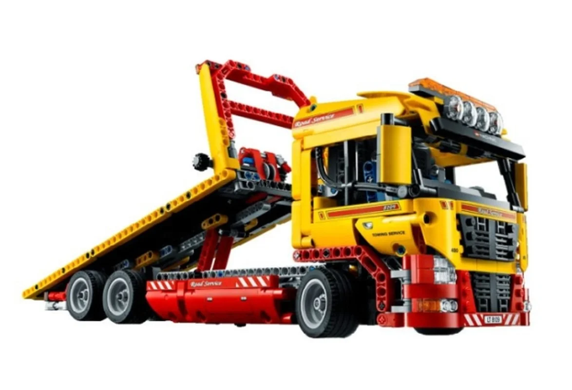 

Series 1143pcs Building Blocks Flatbed Truck Kids Bricks Educational Toy Gifts Compatible 20021 8109