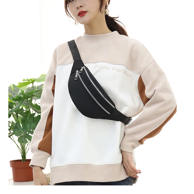 

Fanny Pack Women Fashion Waist Pack Casual Crossbody Chest Bags Unisex Hip Bum Bag Travel Belt Bag Sport Purse Pocket