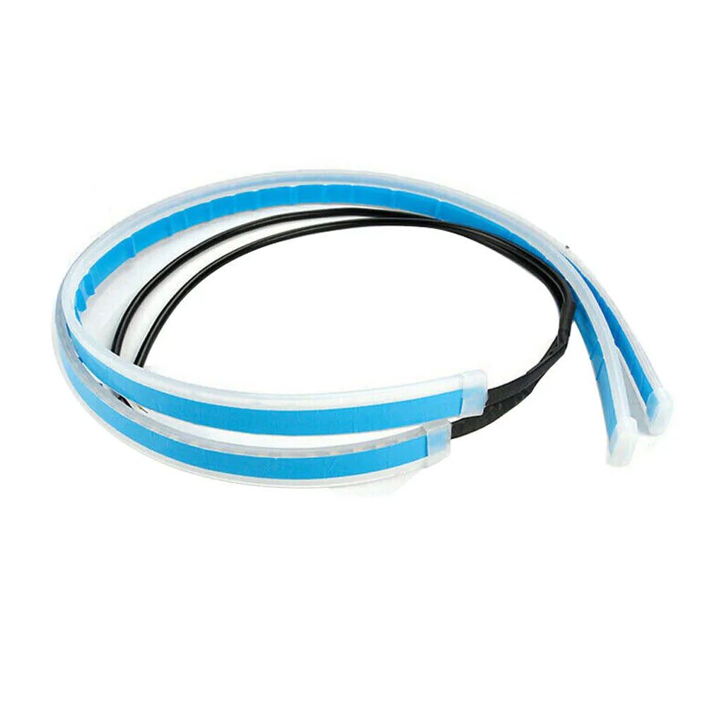 2 шт. DRL светодиодный светильник на голову полосовой дневной ходовой