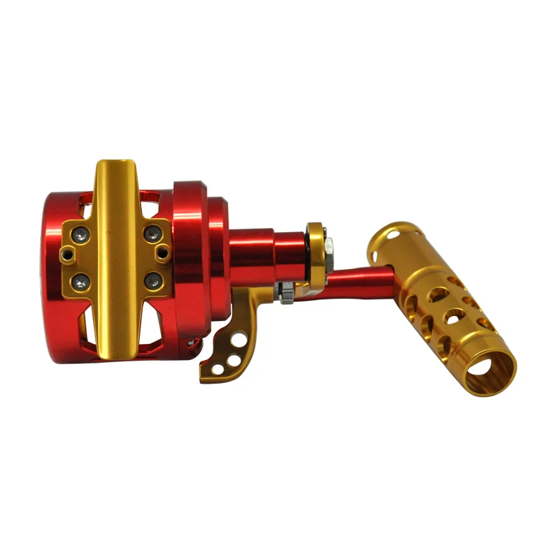 Topline алюминиевая Рыболовная катушка с ЧПУ для троллинга рыбалки максимальная