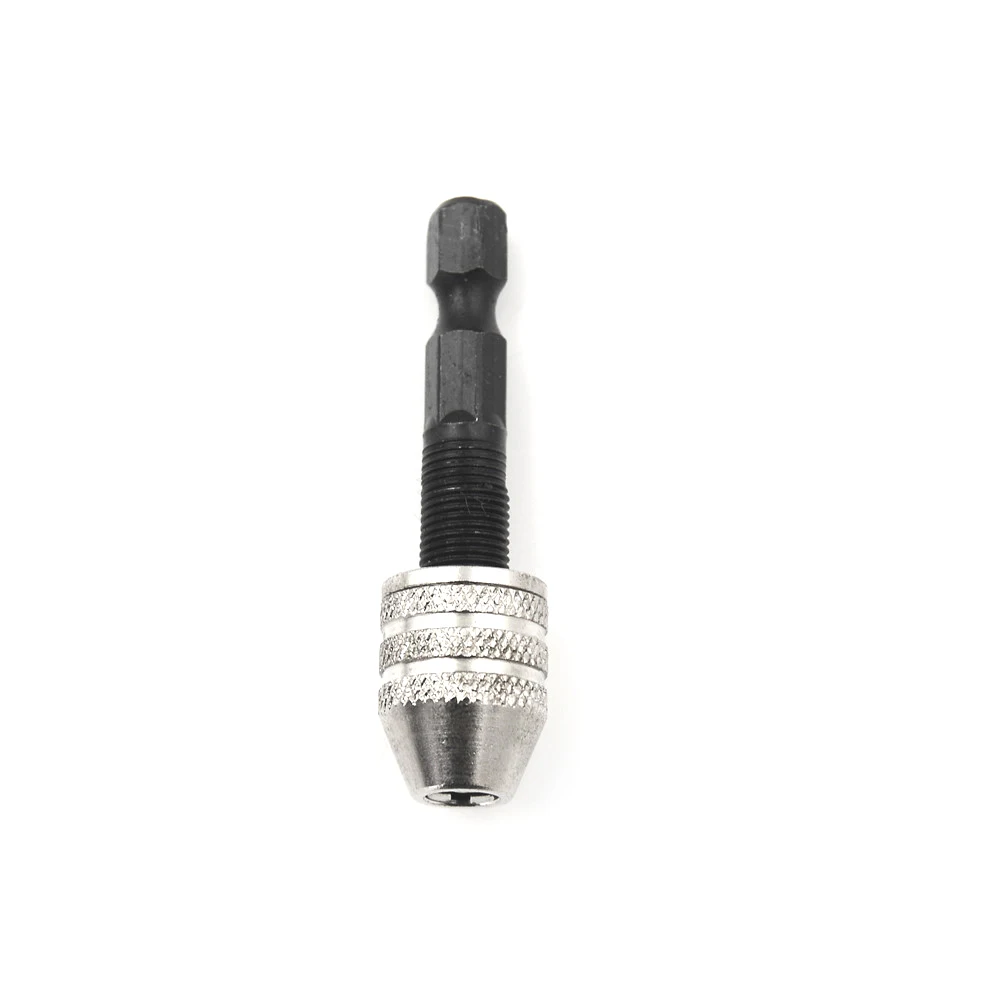 

Mini Electric Universal Drill Bit Converter Screwdriver Driver 0.3-6.5mm AdaptorGrinder Drill Chuck +6.35mm 1/4" Hex Shank