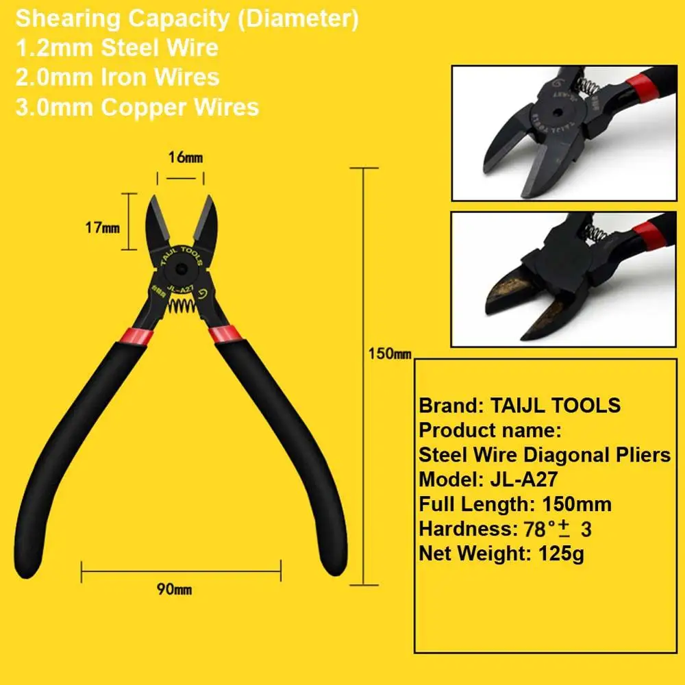 

Плоскогубцы TAIJL 5 из вольфрамовой стали