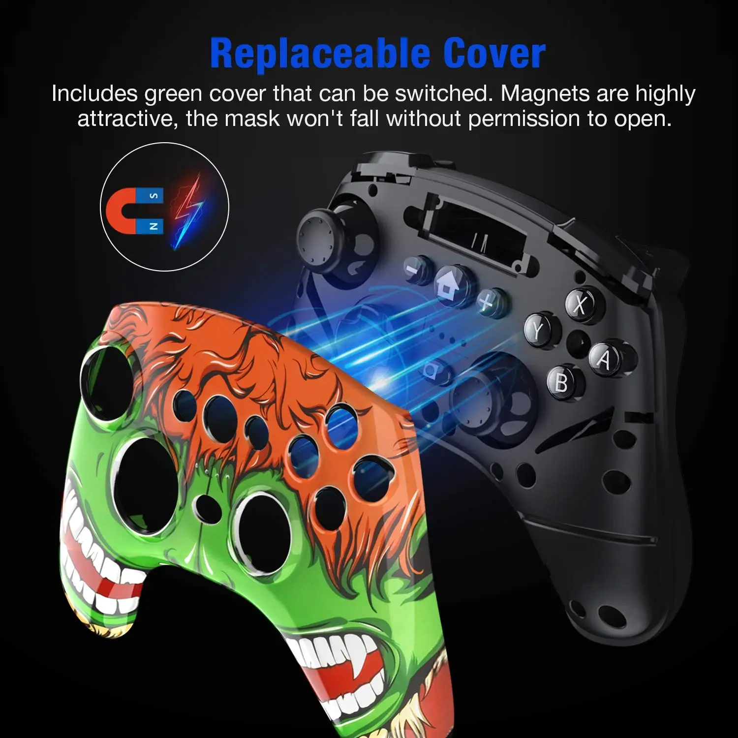 

Nintendo Switch Controller Gamepad Bluetooth-compatible Mobile Control Wireless Free Exquisite Cover for Wired PC/Android