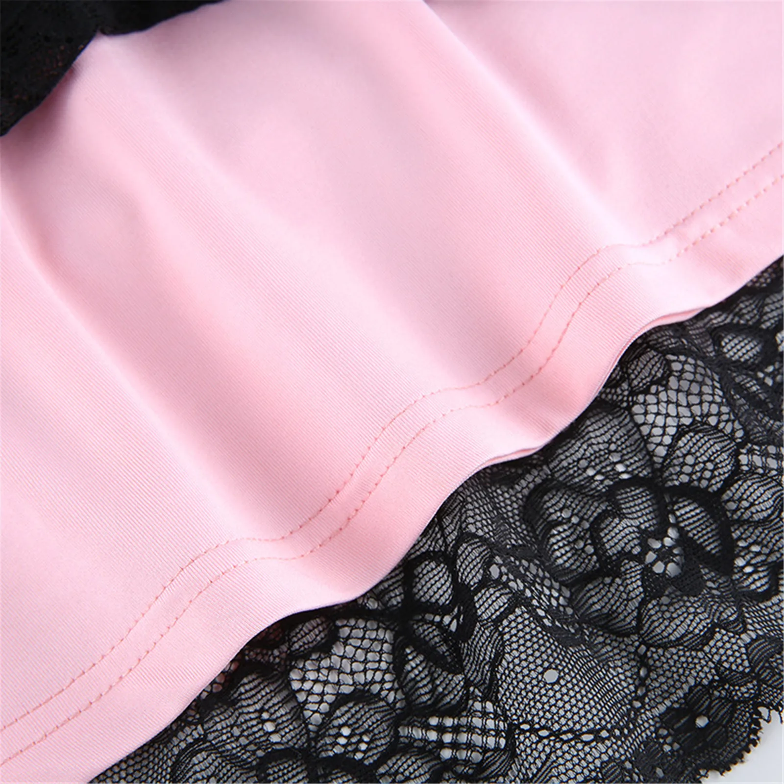 

Women Patchwork Lace Gothic Y2K Skirt Woman Punk Style Dark Academia Aesthetic Vintage 90s Streetwear Goth Mini Skirts