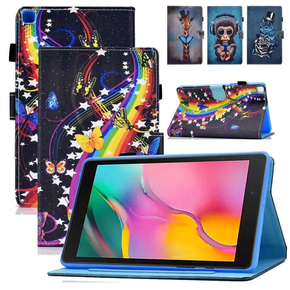 Для Samsung Galaxy Tab A 8 0 дюймов 2019 SM T290 T295 BANDEA Maillot De Bain кожаный флип чехол книжка для
