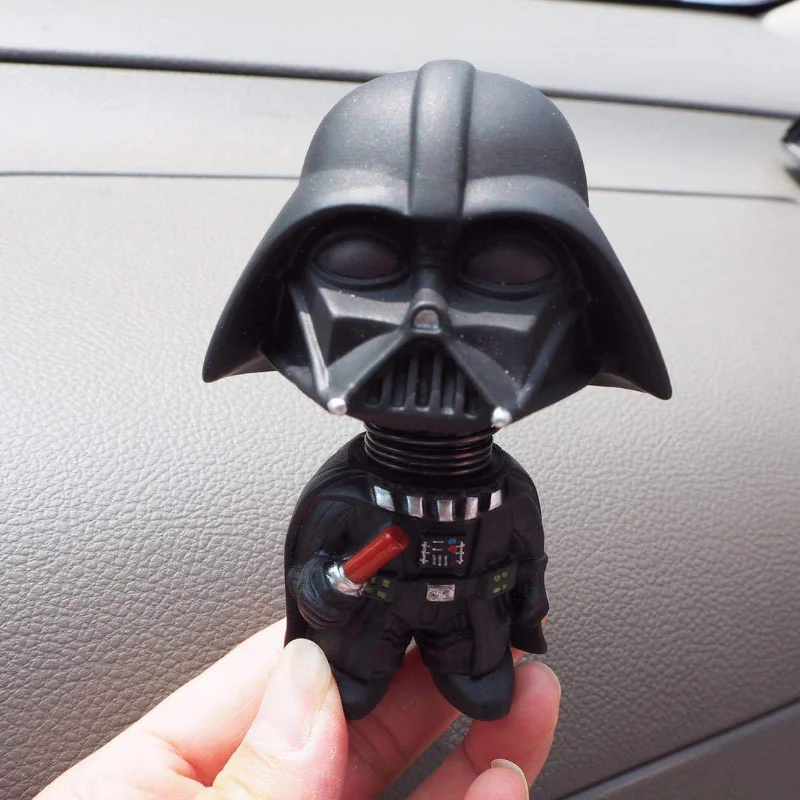 Креативные автомобильные товары Звездные войны черно белый Самурай Q версия 2
