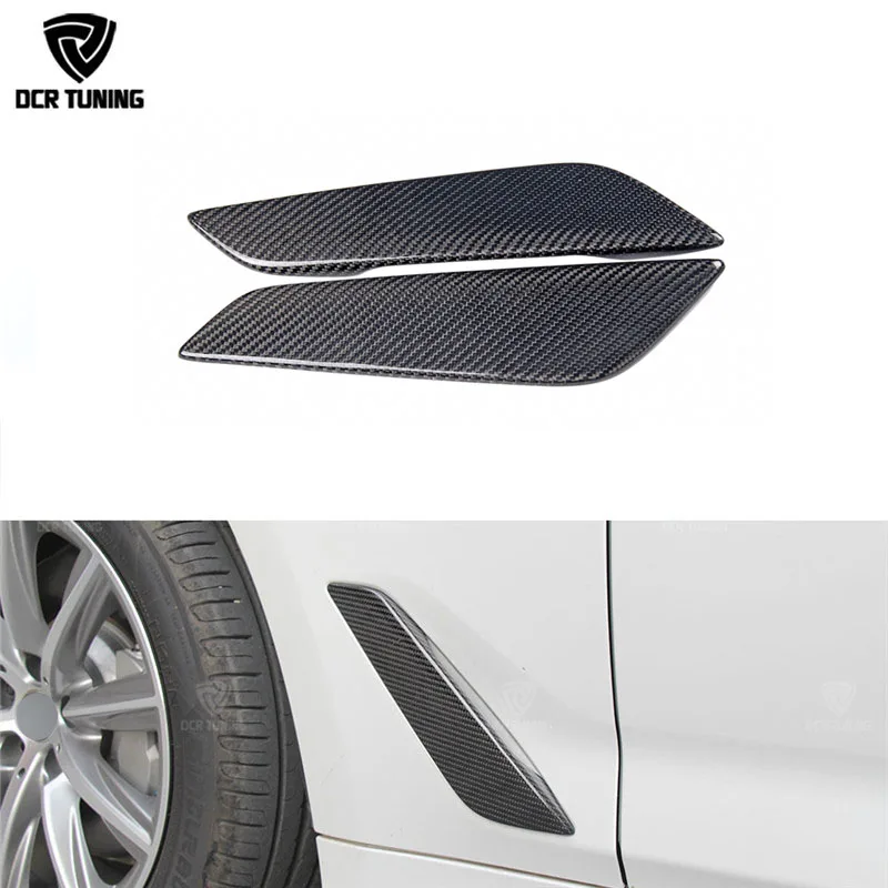 Крыло G30 из углеродного волокна для автомобиля передняя Боковая Крышка