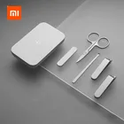 Фирменный портативный маникюрный и педикюрный набор Xiaomi Mijia из нержавеющей стали, 5 шт.