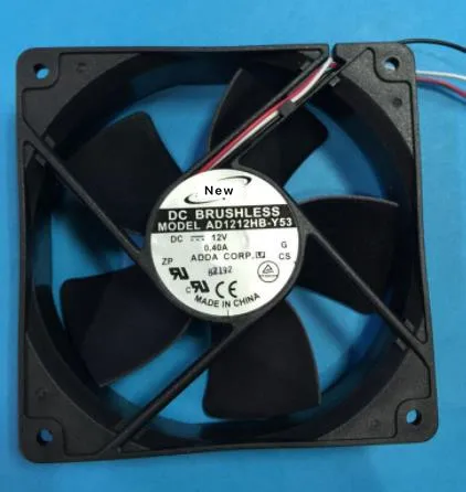 

For ADDA AD1212HB-Y53 G DC 12V 0.40A 3-Wire 120x120x32mm Server Cooling Fan