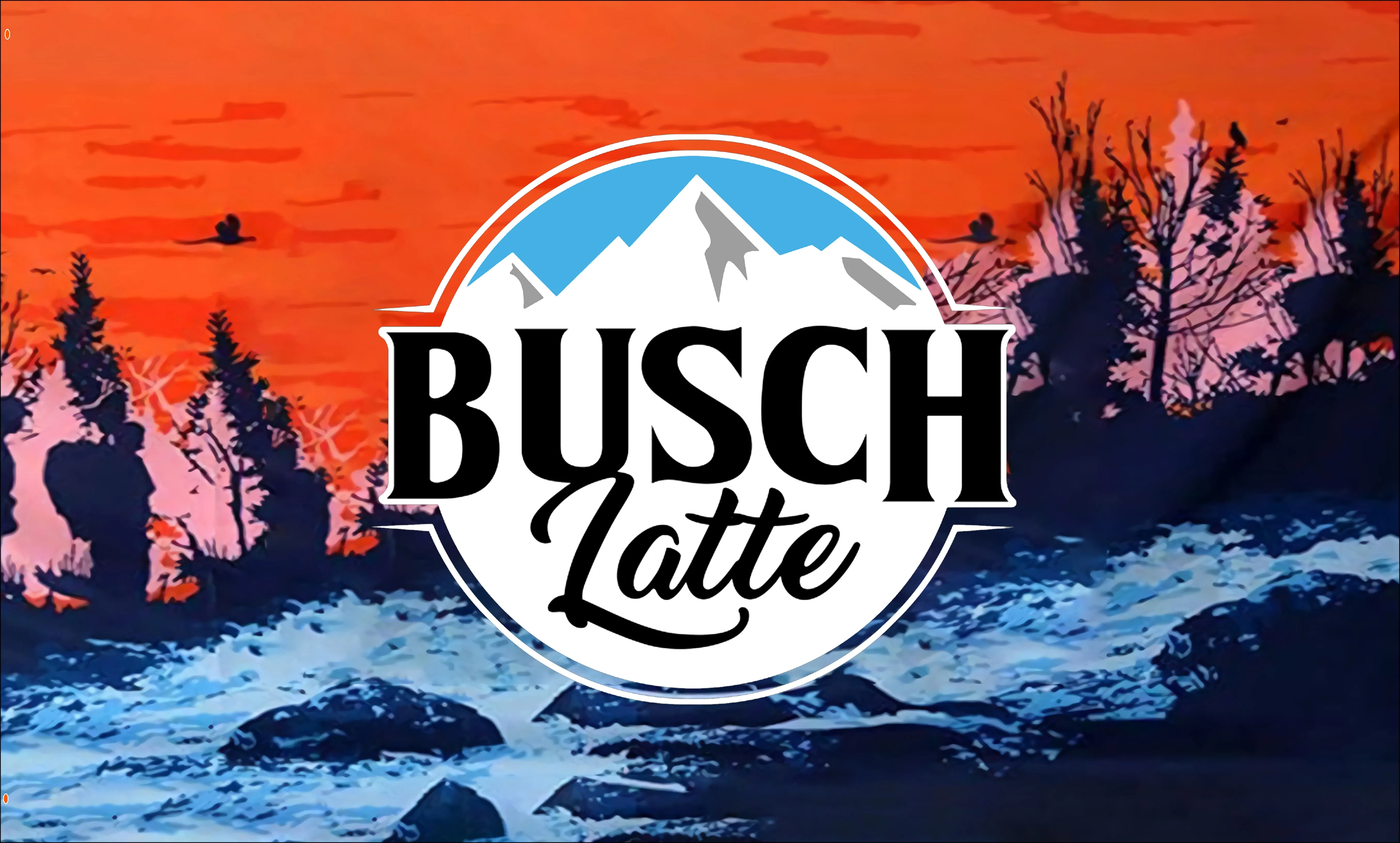 

New Product Listing 3d Printing Customization Busch Latte Flag