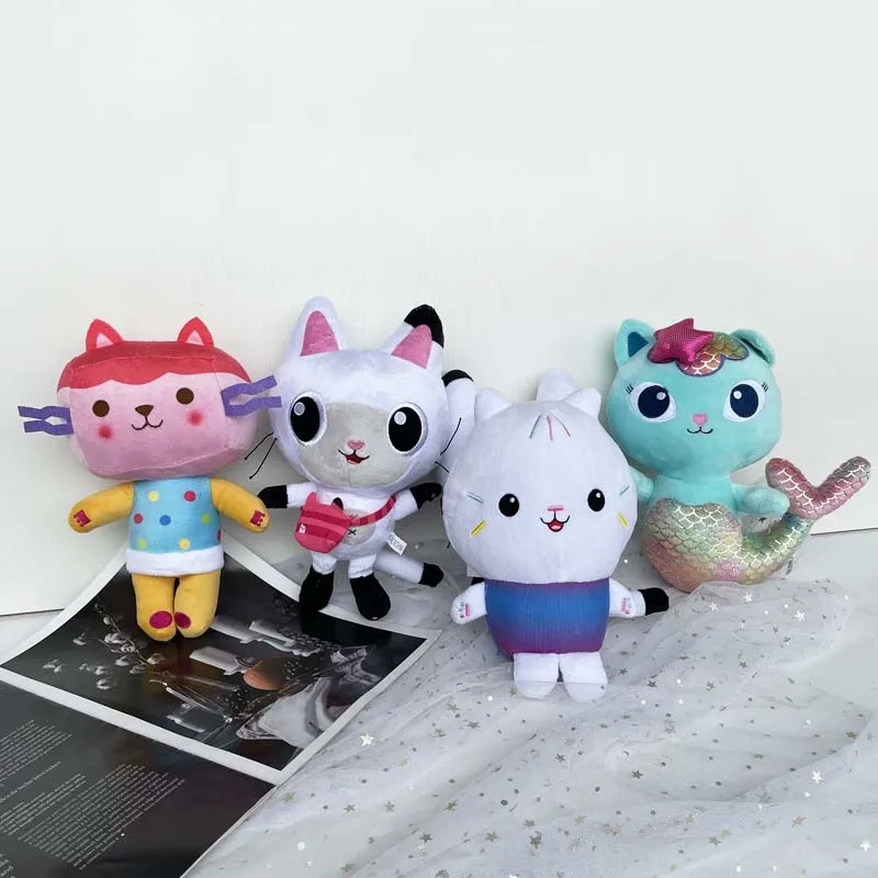 Мягкий плюшевый домик для кукол Gabbys в виде животных из аниме Габби игрушки Mercat Pandy