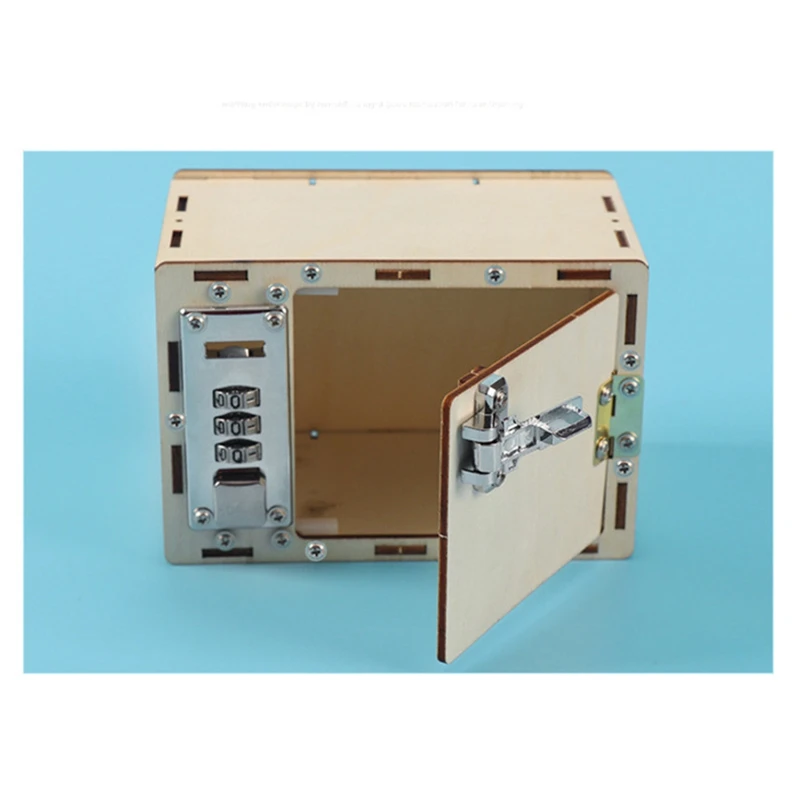 

Password Box DIY Kids Science School Projects Experiment Kits Science Toys for Children Boys STEM Educational Toys