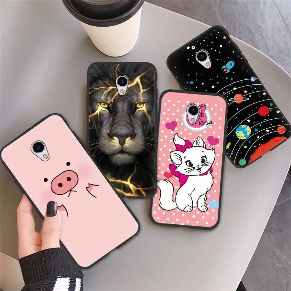 

Cartoon Anti-knock Phone Case For Meizu MX6 Gift Cute For Woman Beautiful Dropshipping Durable
