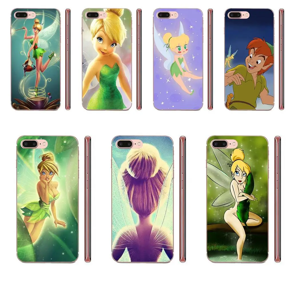 Колокольчик Питер Пэн Tinkerbell мягкий для Huawei Honor 4C 5A 5C 5X 6 6A 6X 7 7A 7C 7X 8 8C 8S 9 10 10i 20 20i Lite Pro
