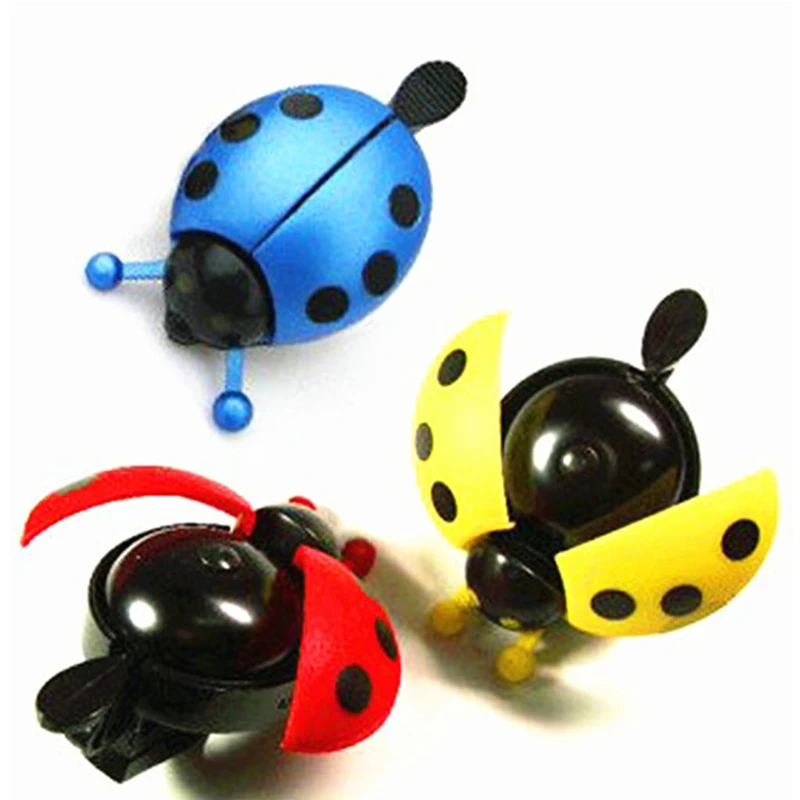 Колокольчик велосипедный детский в форме божьей коровки милый мультяшный баланс