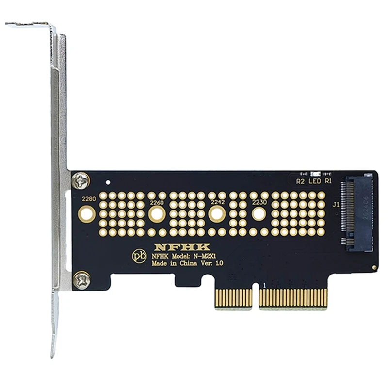 

Адаптер M.2 NVME SSD NGFF на PCIE 3,0 X4 PCIE M2 переходник-карта поддержка 2230 2242 2260 2280 Размер NVMe M.2 SSD