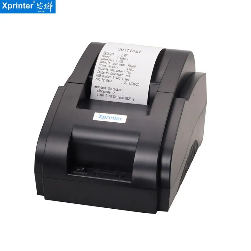 Принтер Xprinter 58 мм с Bluetooth Pos-термальный принтер для печати небольших билетов касса