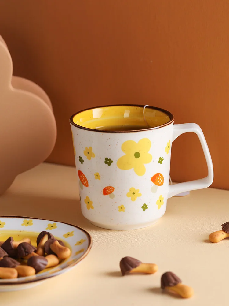 

Reusable Universal Mugs Coffee Cups Ceramic Charm Creative Cup Classic Cute Tazas Desayuno Originales Fashion Mug BD50MS