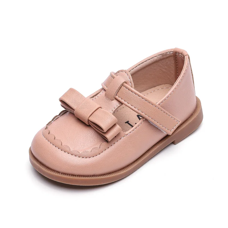 

Fashion Non-slip Spring Girl Leather Shoes 2021 Children Shoes Casual Kids Child Solid Color Princess Party Footwears Shoes
