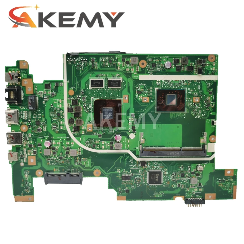 X705NC материнская плата для ноутбука ASUS Vivobook X705N оригинальная N4200 CPU GT810M-2GB GPU Работа