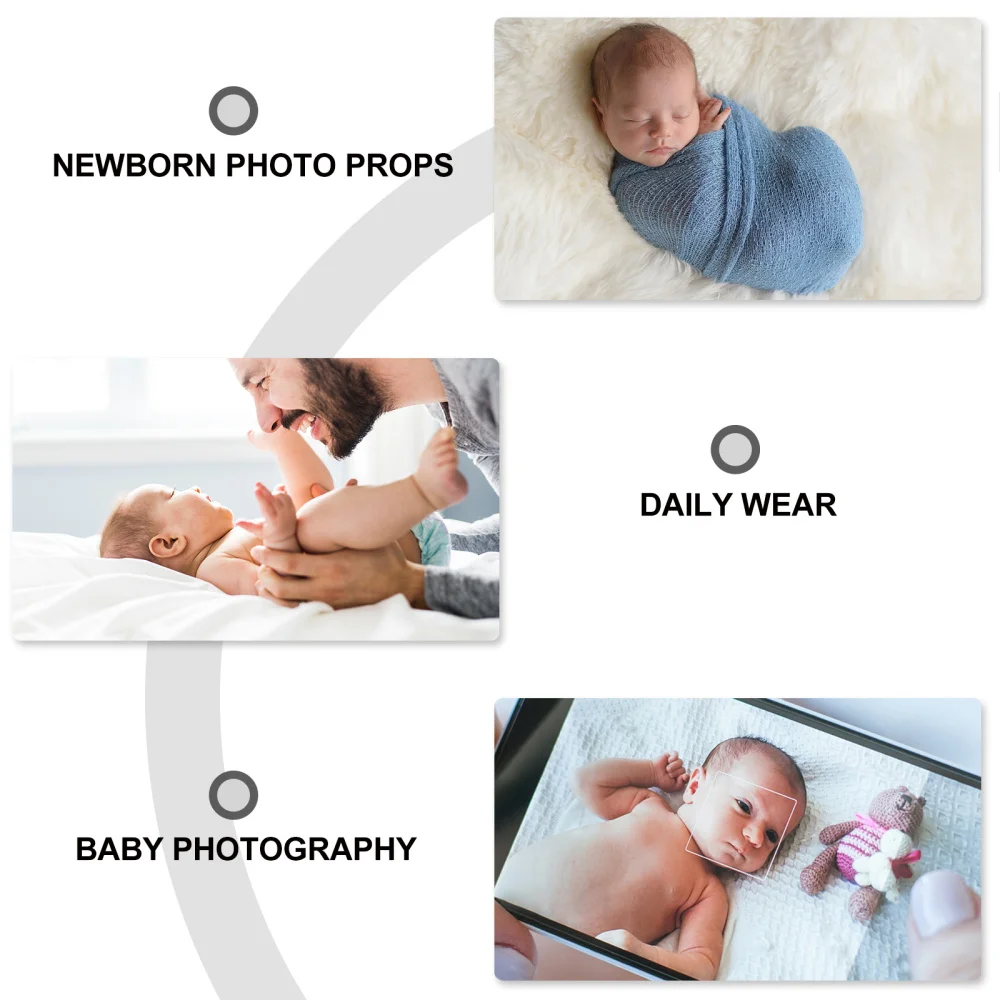 

Newborn Photography Props Wooden Cabinet Tea Set Baby Photo Background Props