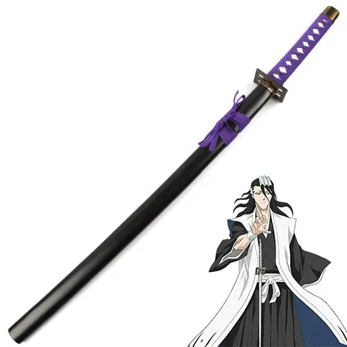 [Забавные] 100 см Косплэй Аниме Bleach оружие бякуя Кучики Vocaloid Senbonzakura деревянный меч