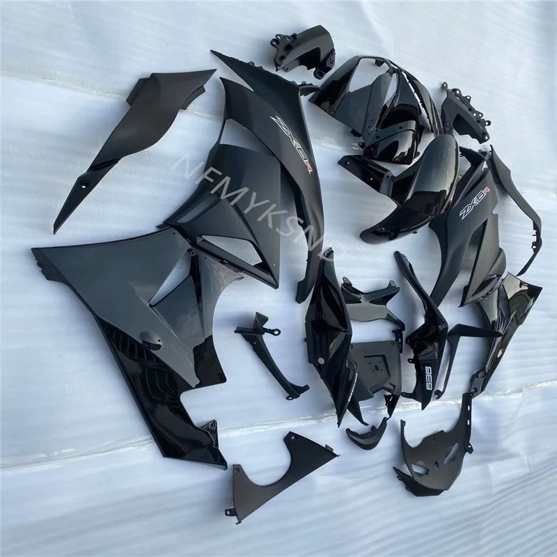 Комплекты обтекателей на заказ для Kawasaki NINJA ZX 6R 2009 2010 2011 zx6r 09-12 черный обтекатель