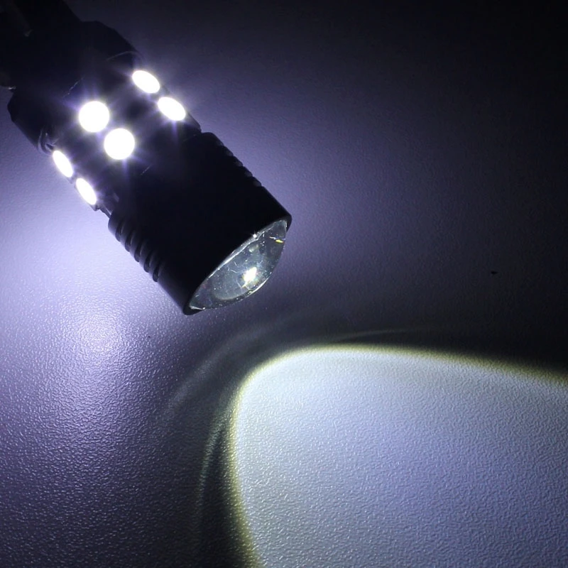 Автомобильный противотуманный светильник 2PSC T20 12x5050 SMD 3 Вт + 1 x XP-E 5 550LM 6500K