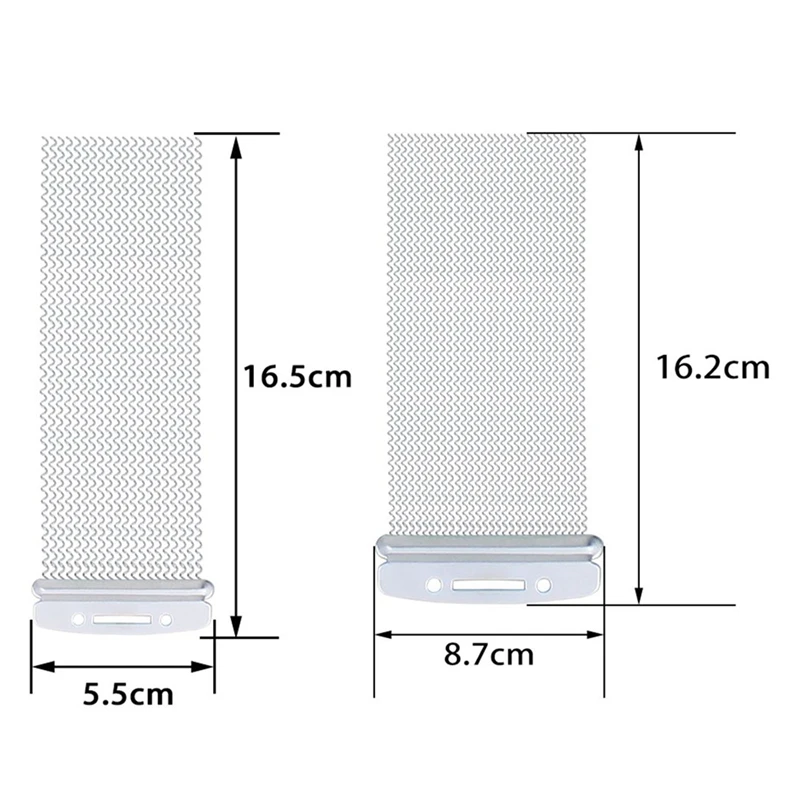 Dropship 2Pcs половинная конструкция стальная проволочная пружина барабана для детей