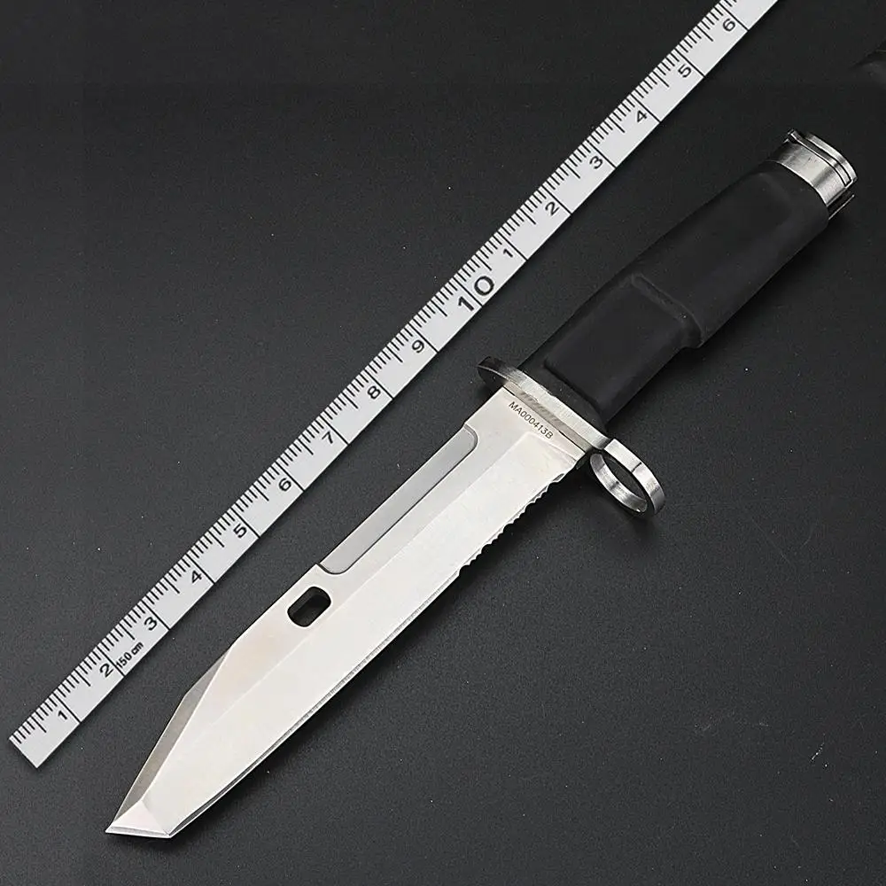 Уличный нож леггинсы прямой для выживания на природе с фиксированным клинком