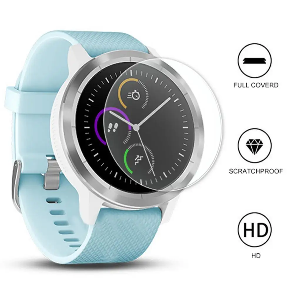 

3Pcs 9H tempered glass screen high-definition explosion-proof protective film, suitable for Garmin forerunner945/245/45/245M