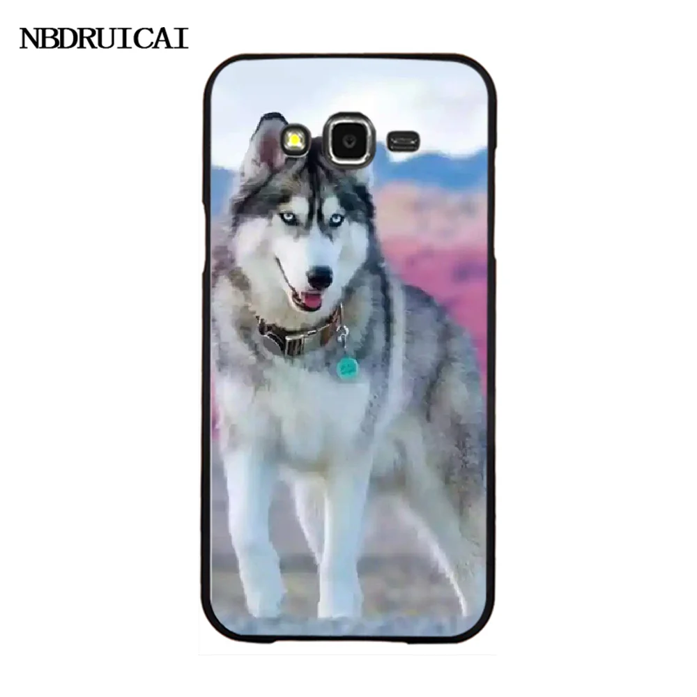 NBDRUICAI Хаски щенок Новое поступление черный чехол для мобильного телефона Samsung Galaxy