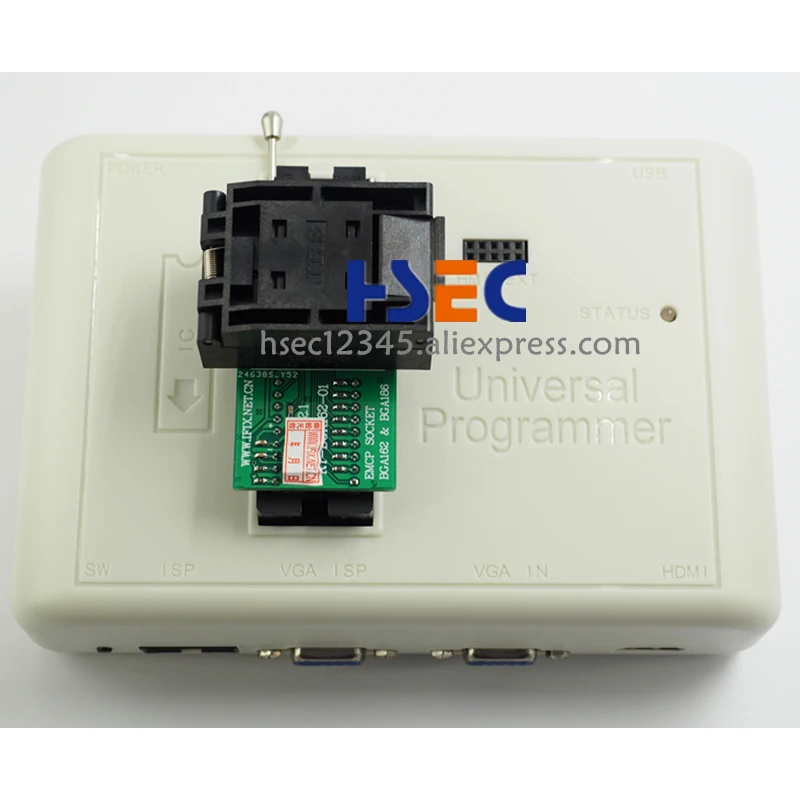 Оригинальный адаптер для флэш-памяти bga162 bga168 EMCP162 EMCP186 переходная розетка