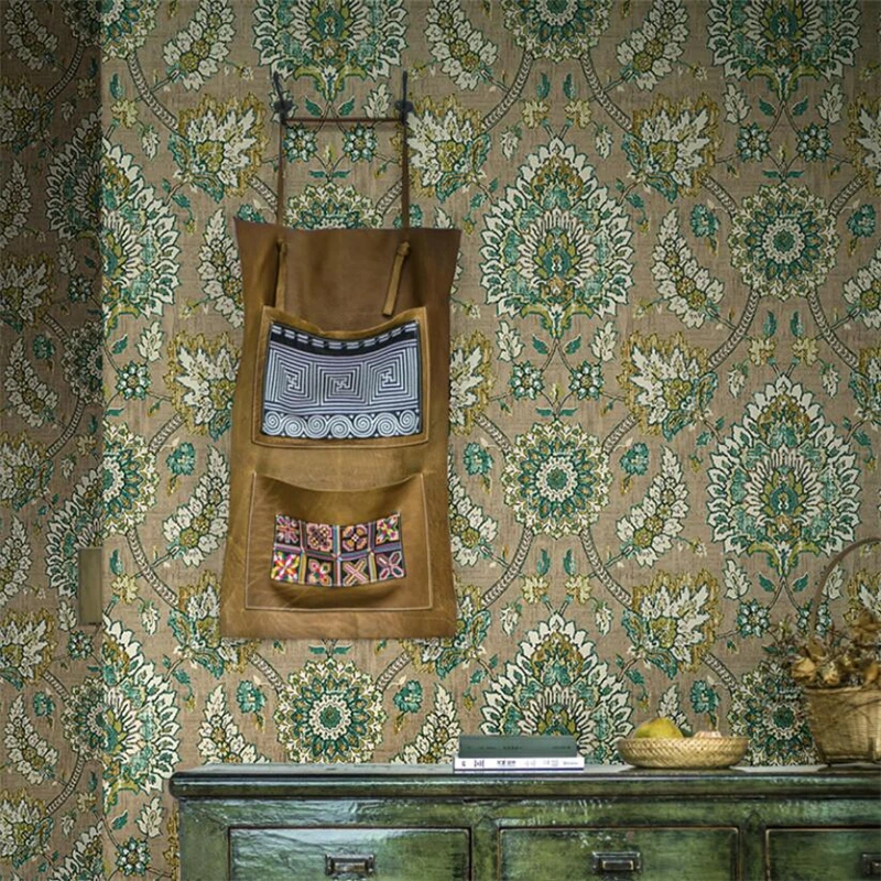 Обои с большими цветами в американском стиле тибетская Юго-Восточная Азия