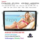 Автомобильный мультимедийный плеер Ossuret, Android 56, GPS, 2Din, для Seat Altea Toledo V W GOLF Polo Passat B6 CC Tiguan Touran, без DVD