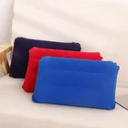 ПВХ с бархатным ворсом квадратная подушка для отдыха на открытом воздухе Пеший Туризм подушки для отдыха Мини Путешествия надувная подушка