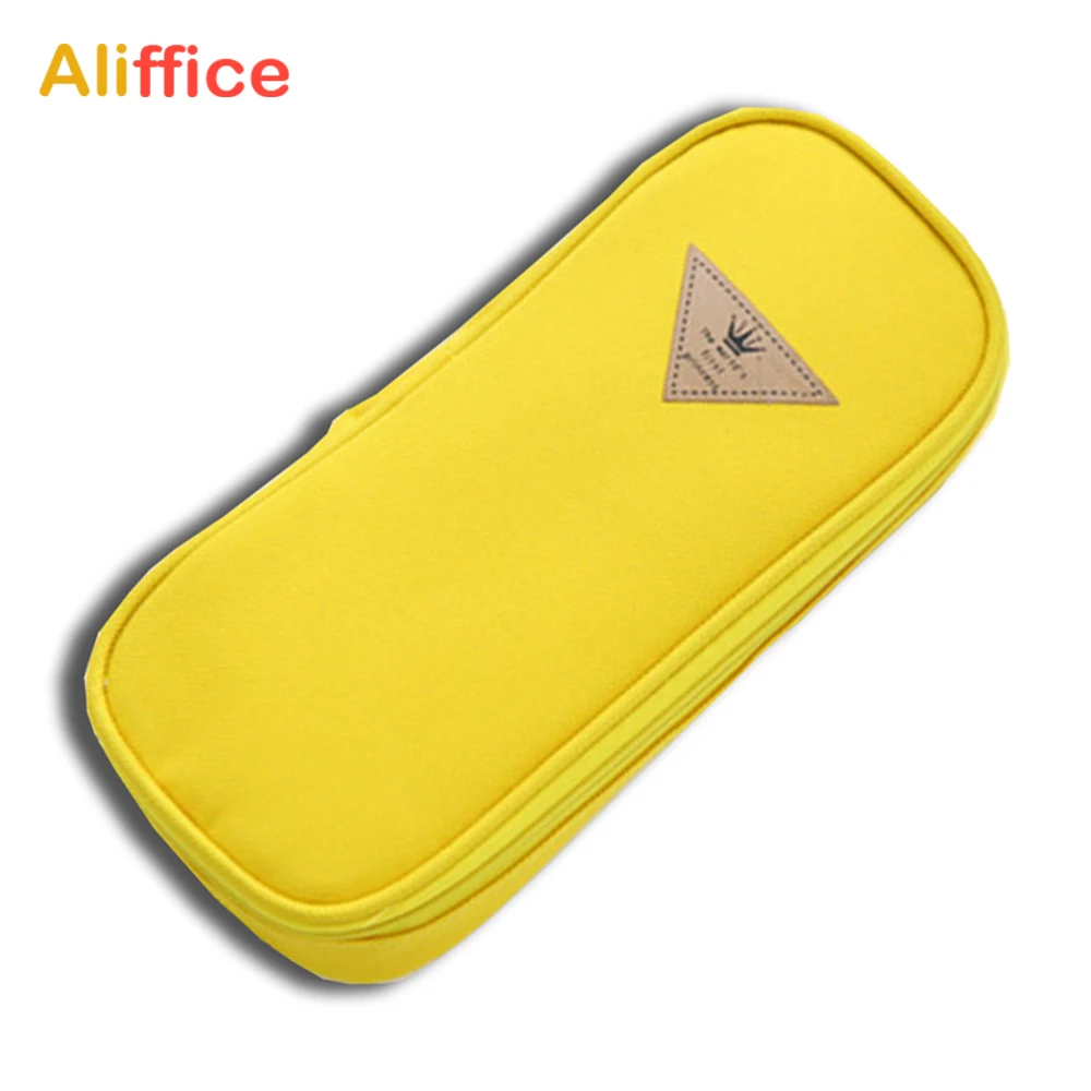 Чехол для карандашей вместительная сумка ручек из ткани Оксфорд Прочный чехол